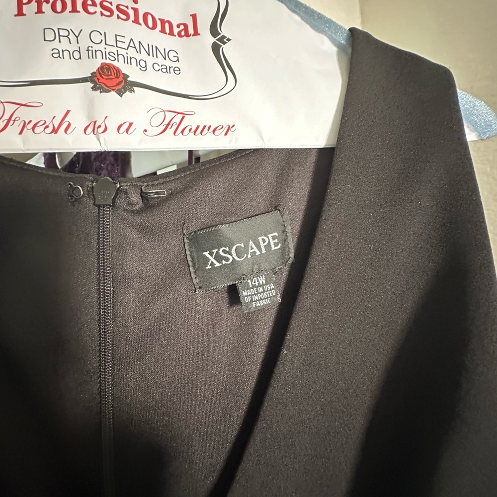 XSCAPE Black Dress